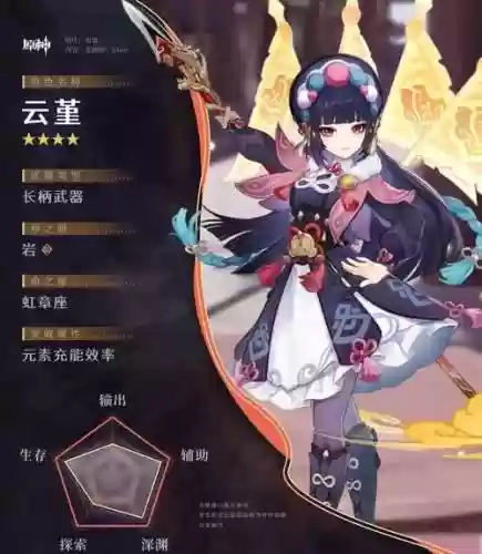 新手云堇圣搭配阵容，云堇什么时候出插图